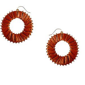BNWT Bijoux Bar Round Drop Earrings (OS)
